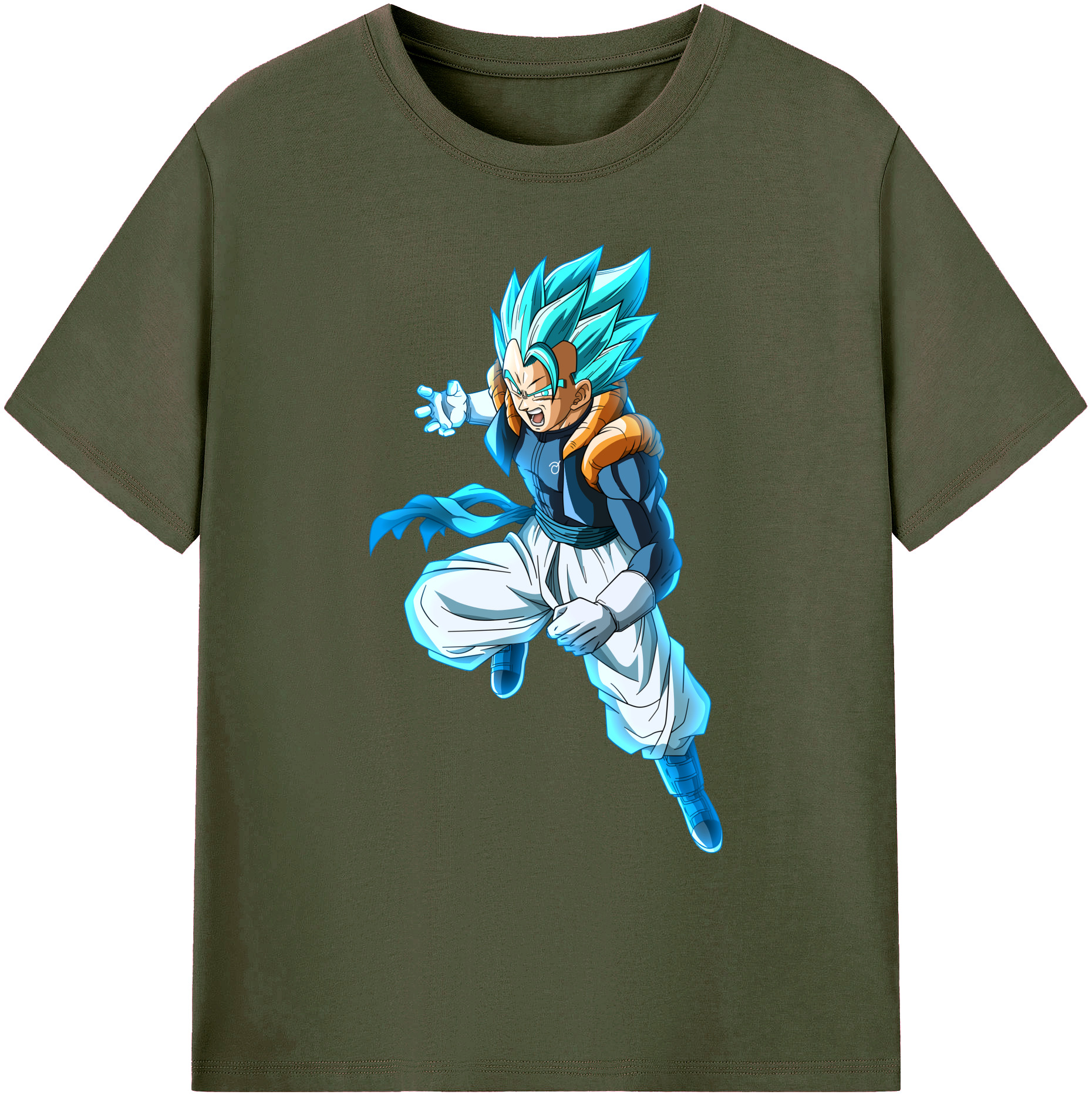 （画像用） ドラゴンボール ベジータ四世（Bejīta Yonsei）DRAGON BALL Vegeta IV 綿100％ メンズ半袖Tシャツ｜肌触りやわらか＆通気性